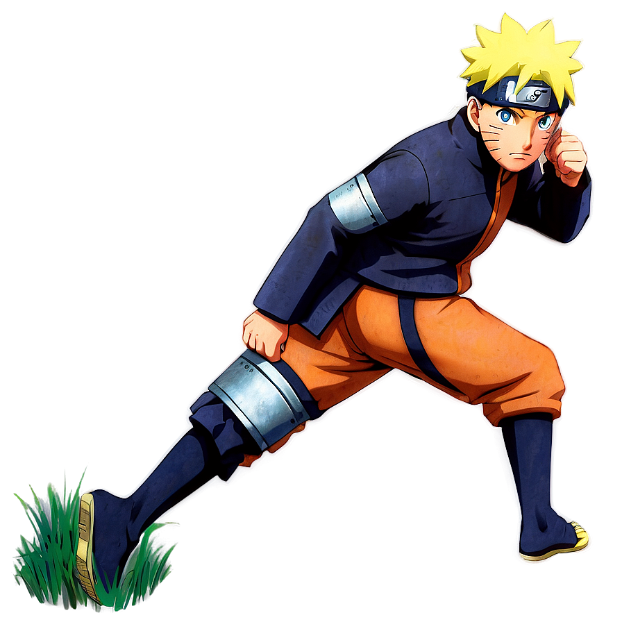 Naruto Running In The Forest Png Lcv PNG image