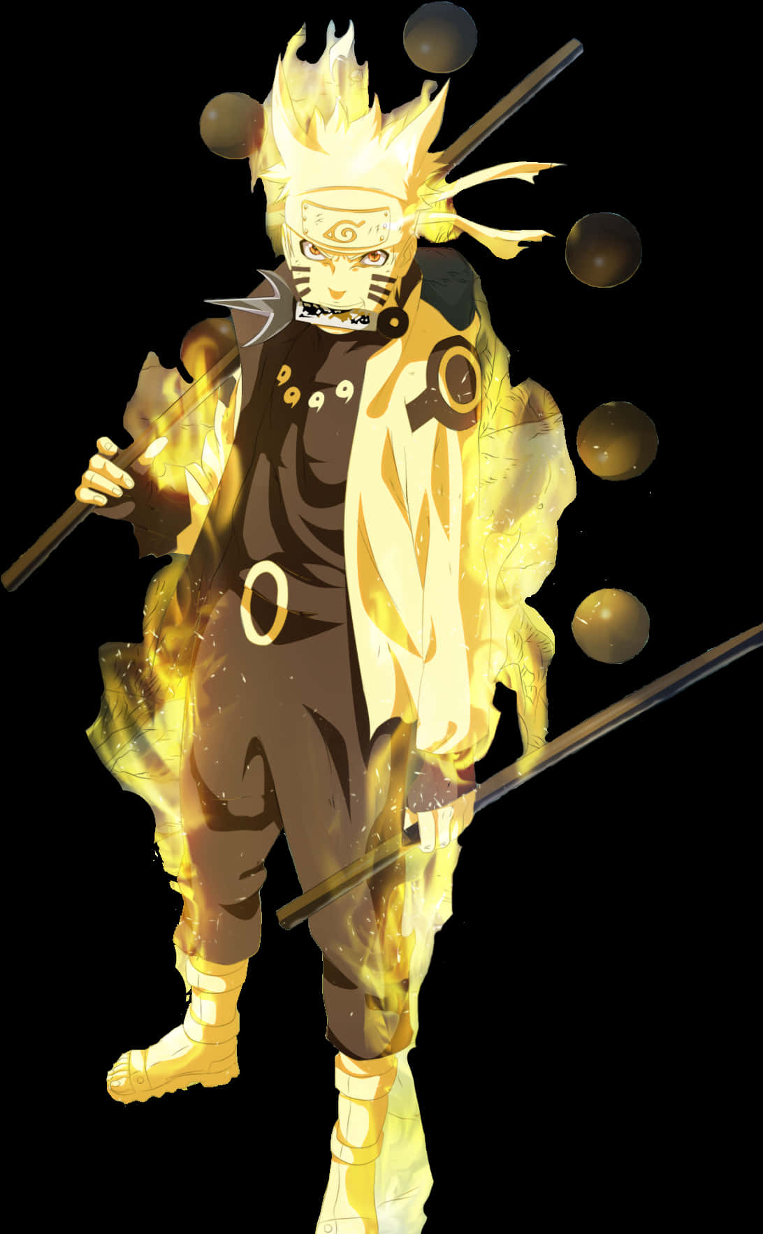 Naruto Sageof Six Paths Mode PNG image