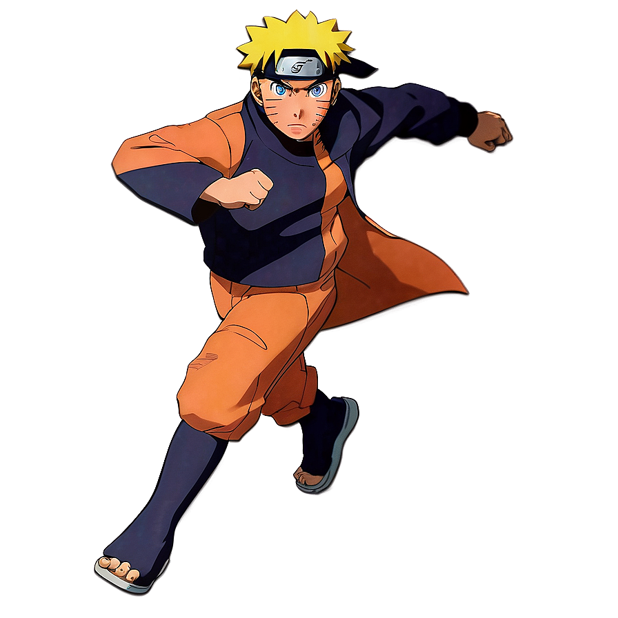 Naruto Uzumaki Running Pose Png Nqi PNG image