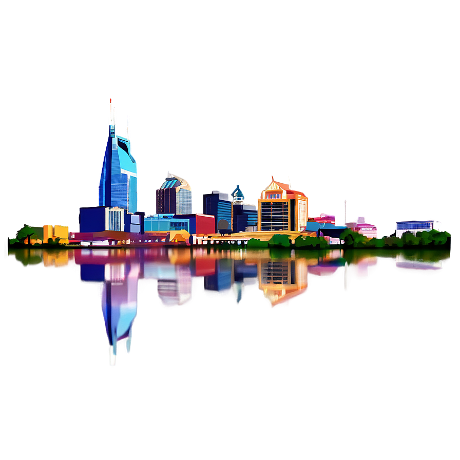 Nashville Skyline Tennessee Png Skh PNG image