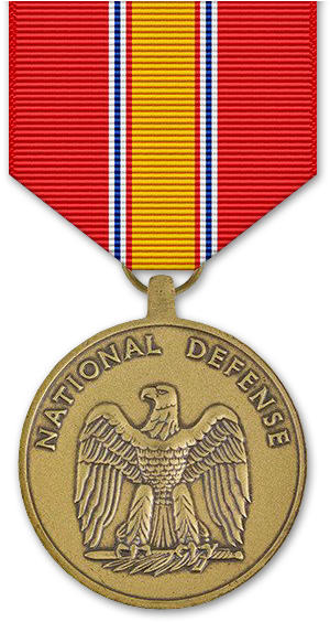 National Defense Service Medal PNG image