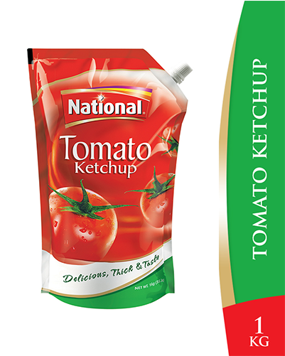 National Tomato Ketchup Pouch1 K G PNG image