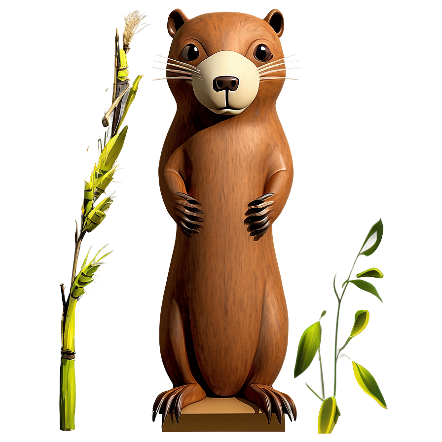 Native American Beaver Totem Png Imw PNG image