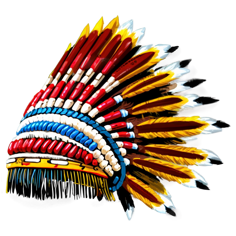 Native American Headdress Png 05212024 PNG image
