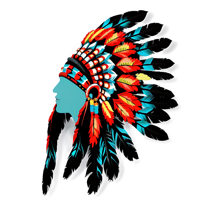 Native American Headdress Png Hju52 PNG image