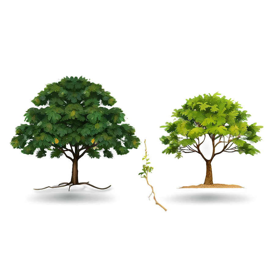 Native Tree Elevation Png 4 PNG image