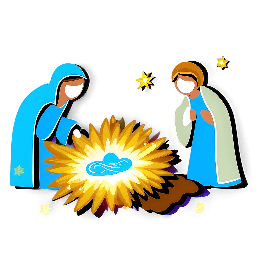 Nativity Scene Decor Png Cqy97 PNG image