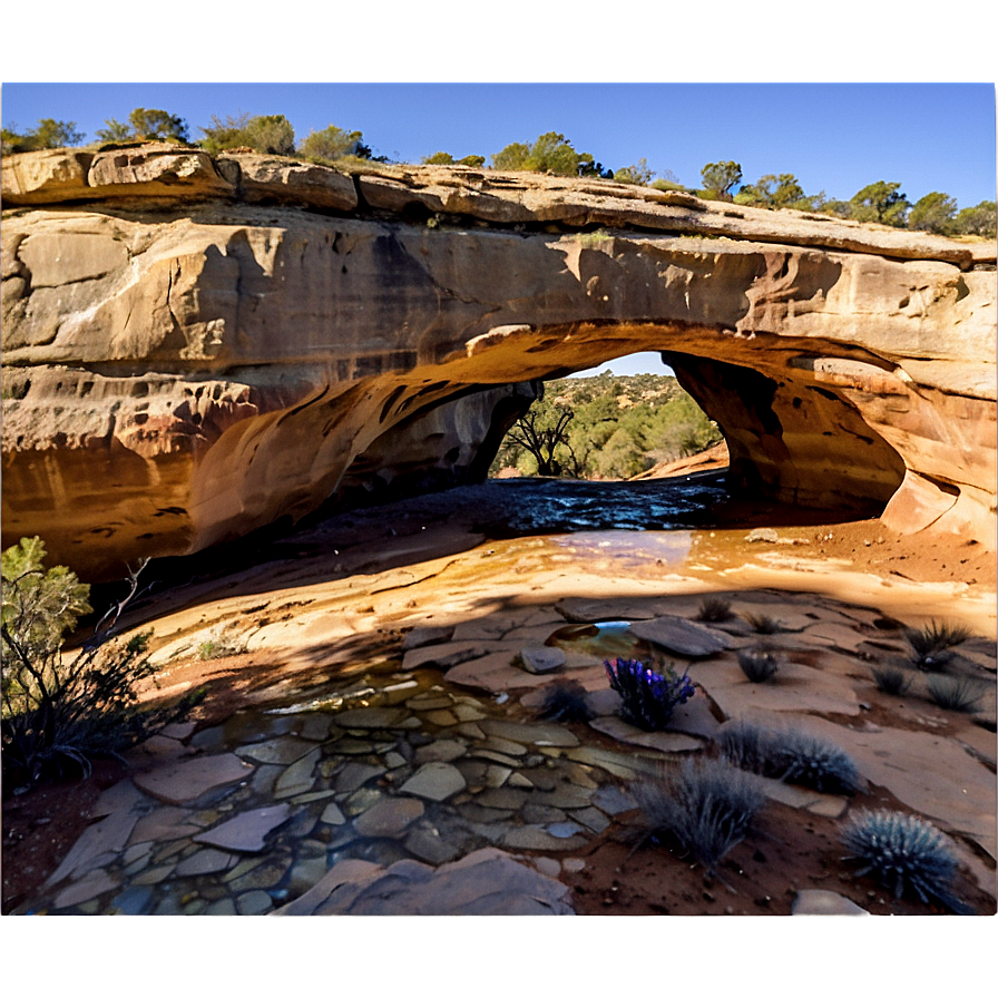 Natural Bridges National Monument Png 06292024 PNG image