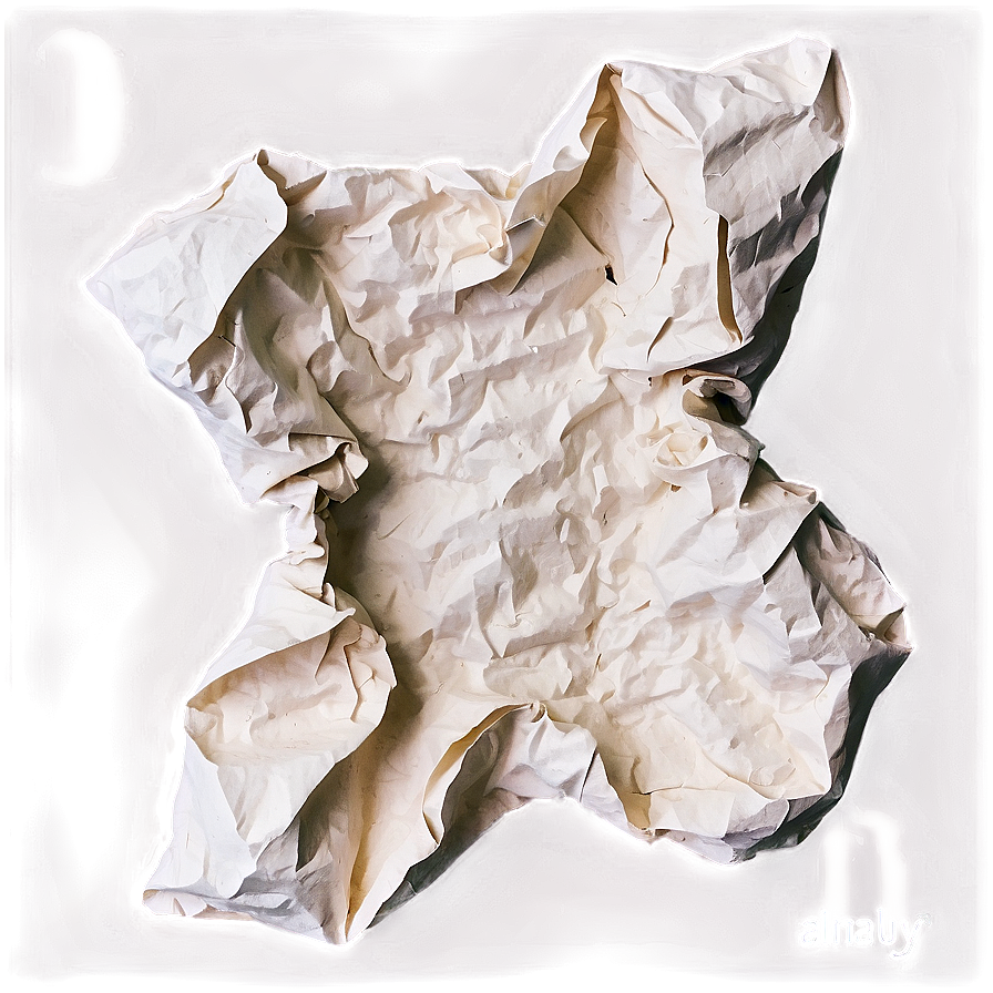 Natural Crumpled Paper Texture Png Vcy53 PNG image