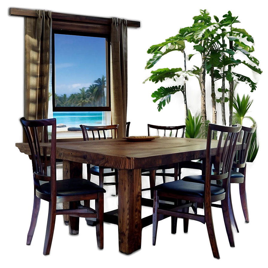 Natural Dining Room Elements Png Ssi PNG image