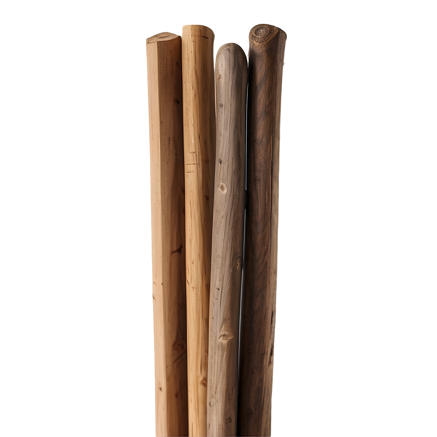 Natural Finish Wood Stick Png 77 PNG image