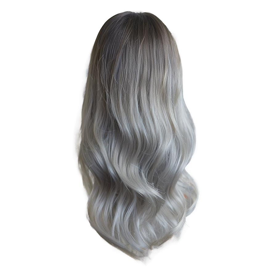 Natural Grey Hair Texture Png 06282024 PNG image