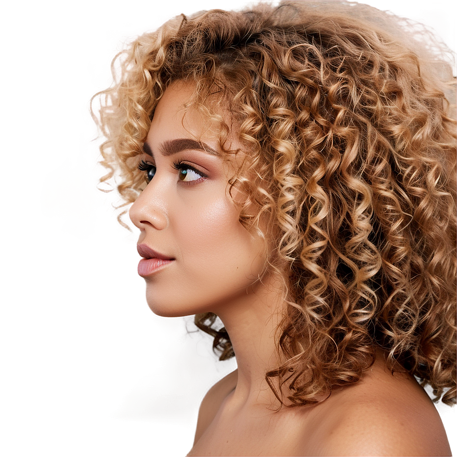 Natural Perm Look Png 06272024 PNG image