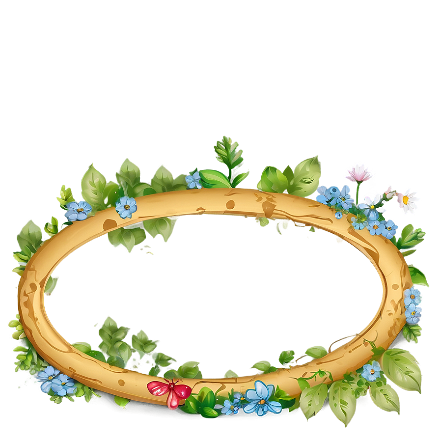 Nature Cute Frame Png 06262024 PNG image