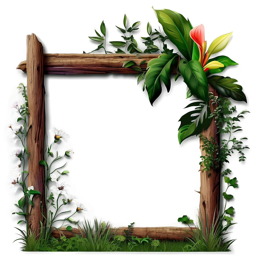 Nature Frame Border Png Dmb66 PNG image