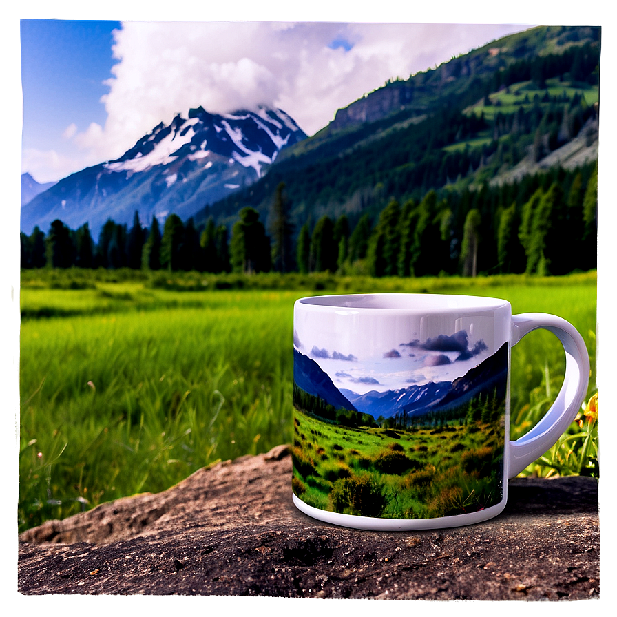 Nature Landscape Mug Png 87 PNG image