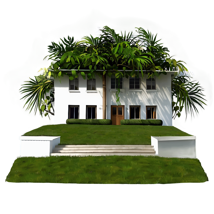 Nature Surrounded Mansion Png 62 PNG image