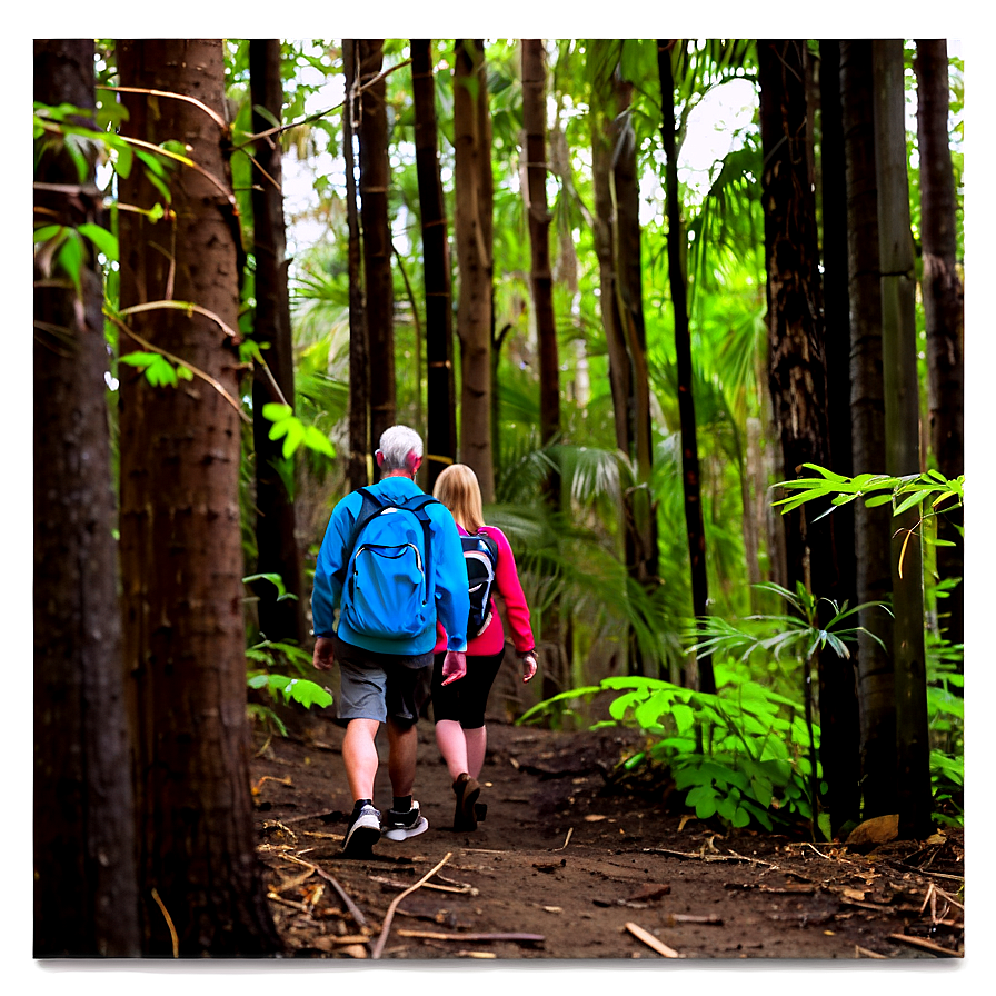 Nature Trail Walking Png Irf4 PNG image