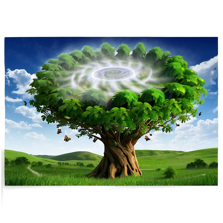 Nature Vortex Scene Png 25 PNG image