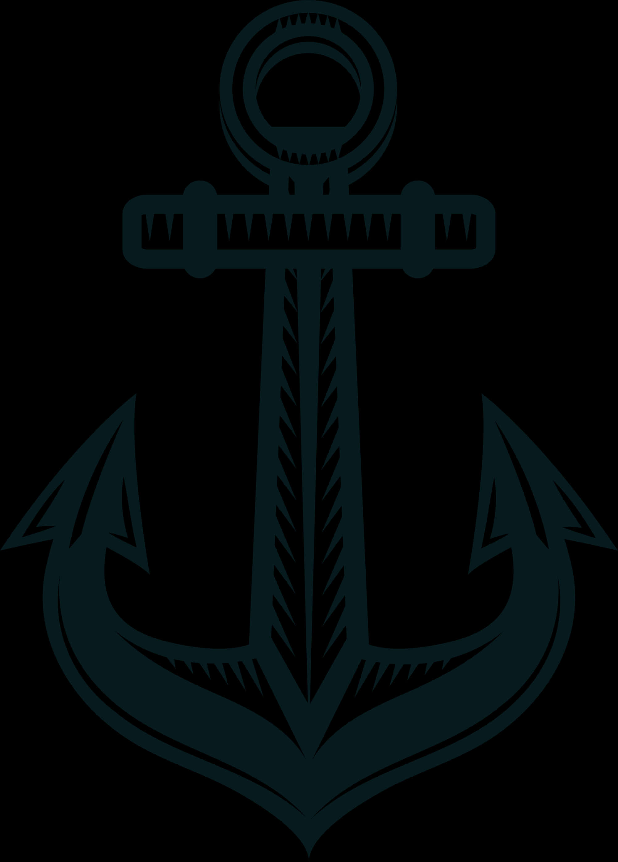 Nautical Anchor Graphic PNG image