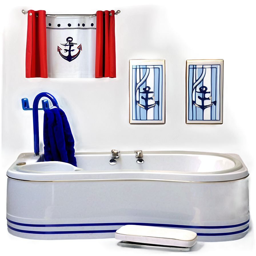 Nautical Bathroom Design Png 52 PNG image