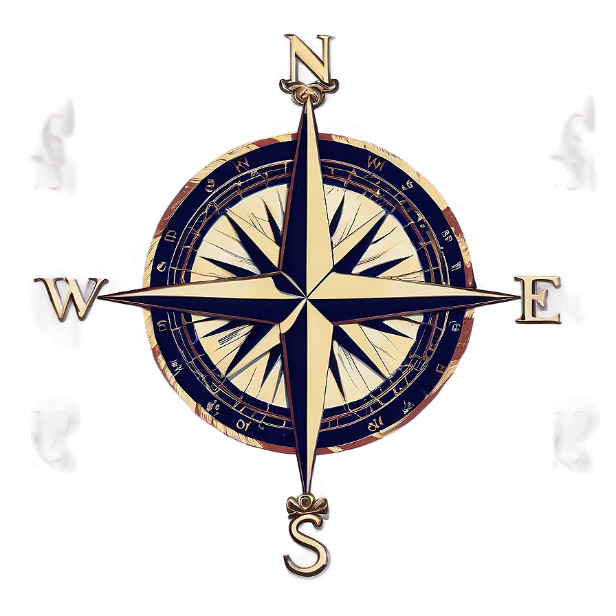 Nautical Compass Rose Graphic Png Btv14 PNG image