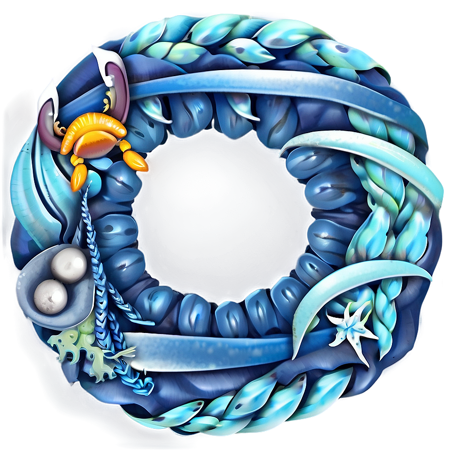 Nautical Theme Wreath Png 37 PNG image