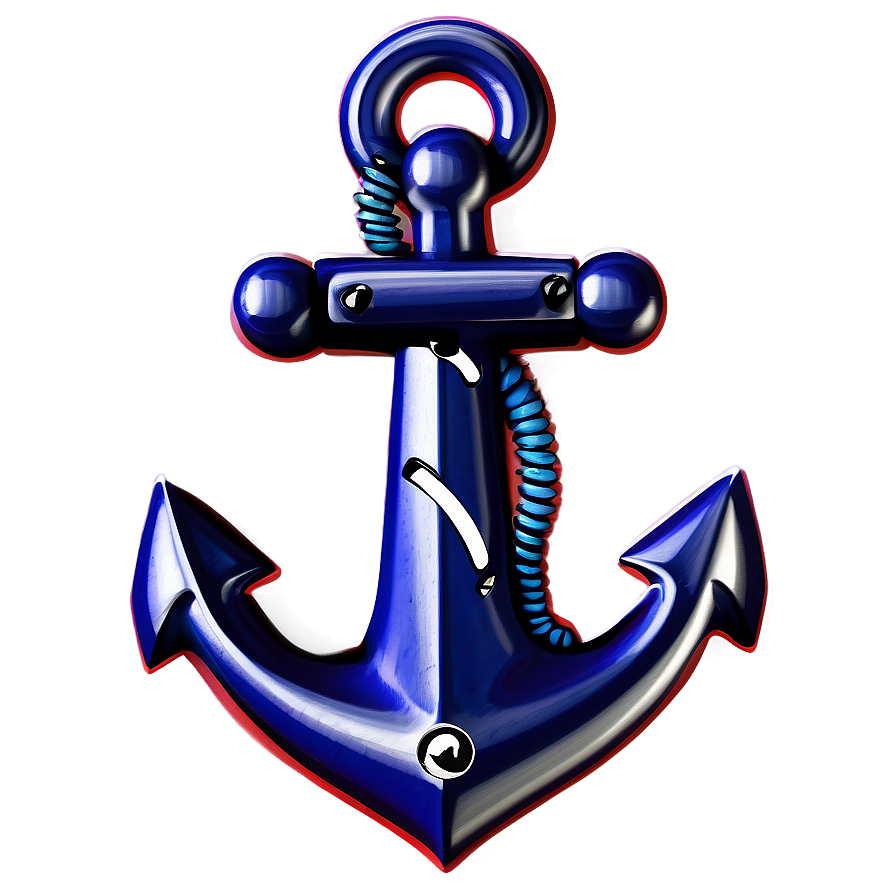 Navy Anchor D PNG image