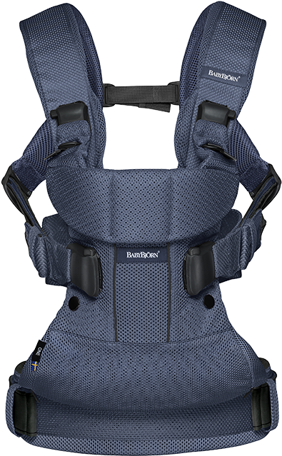 Navy Blue Baby Carrier PNG image