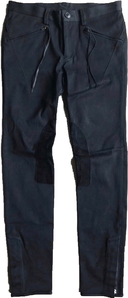 Navy Blue Casual Pants PNG image