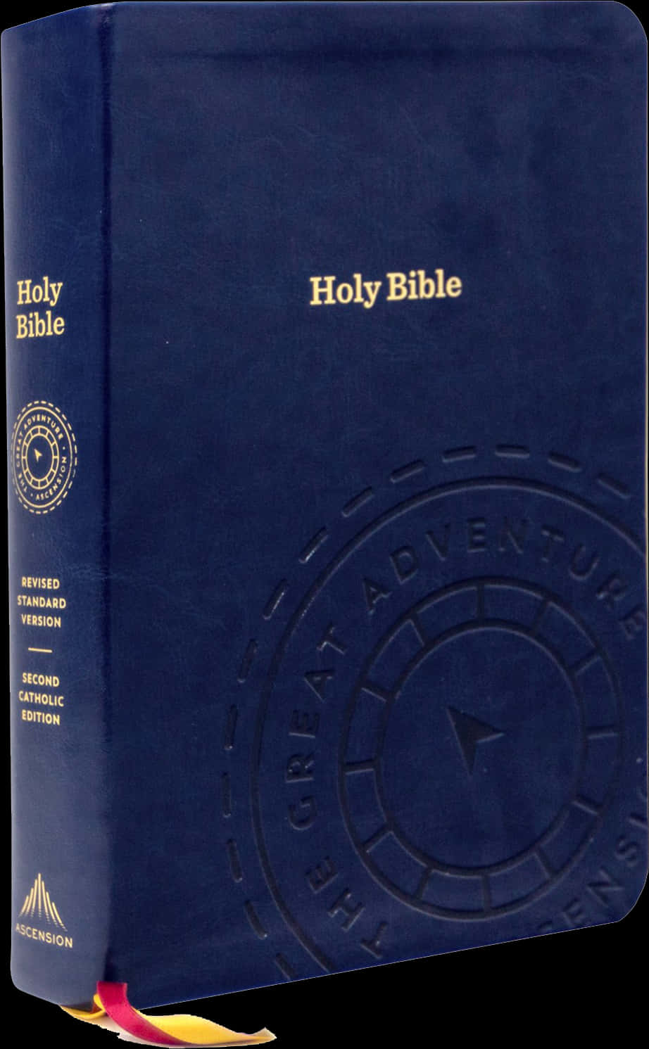 Navy Blue Catholic Adventure Bible PNG image