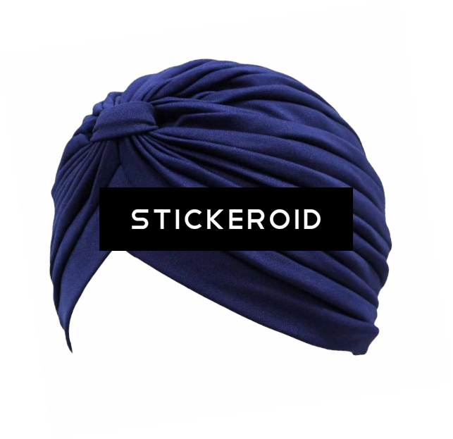 Navy Blue Sikh Turban PNG image