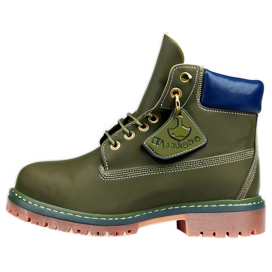 Navy Blue Timbs Png 06202024 PNG image