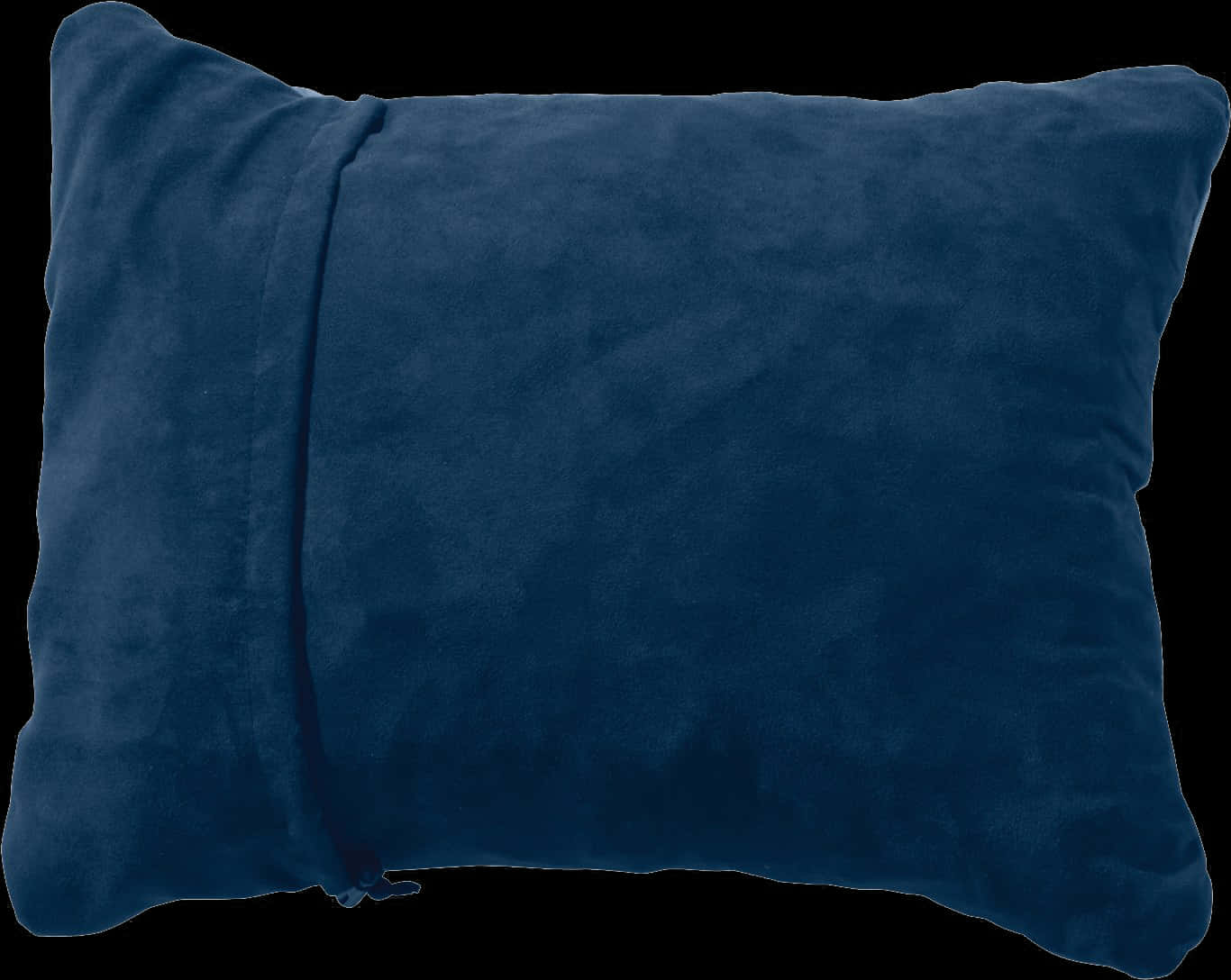 Navy Blue Velvet Pillow PNG image