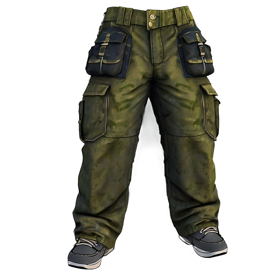 Navy Cargo Pants Png Gmg8 PNG image