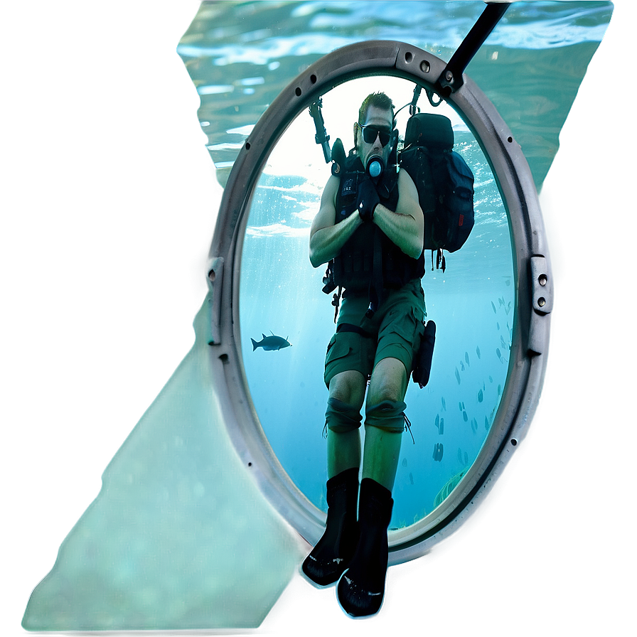 Navy Seal Underwater Mission Png Iay PNG image