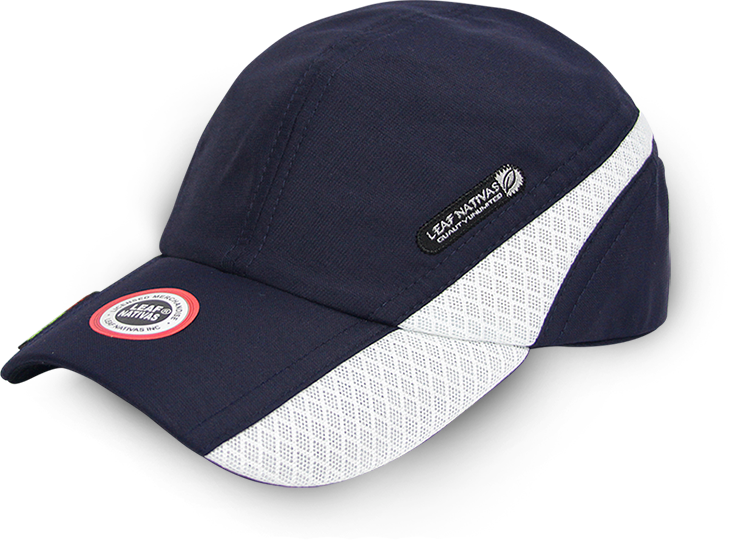 Navy White Sport Cap PNG image