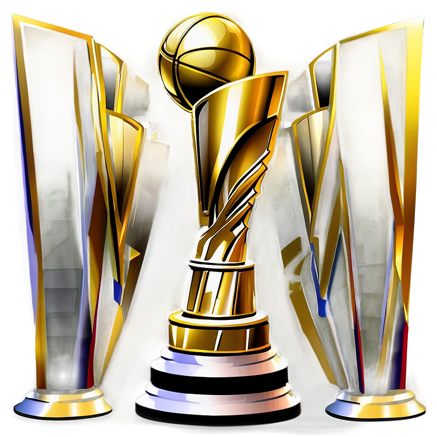 Nba Finals Trophy Graphic Png 3 PNG image