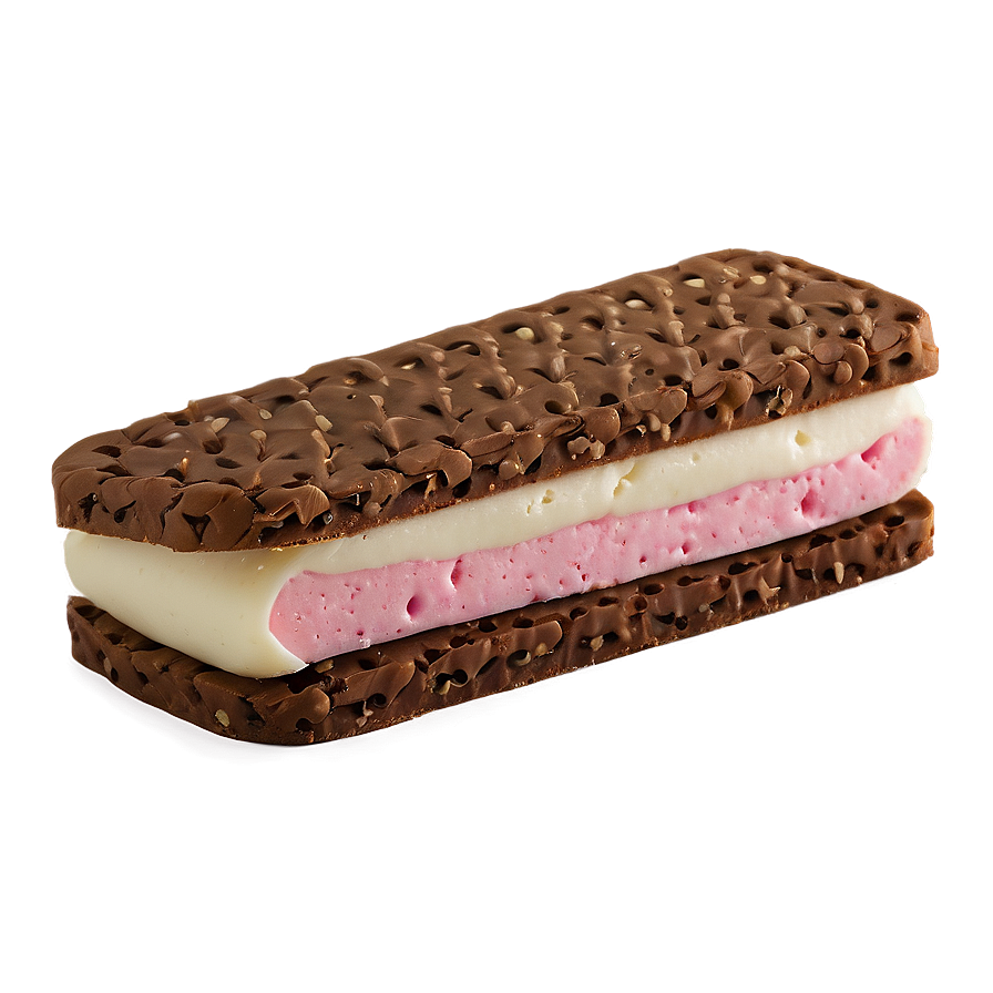 Neapolitan Ice Cream Sandwich Classic Png Bms PNG image