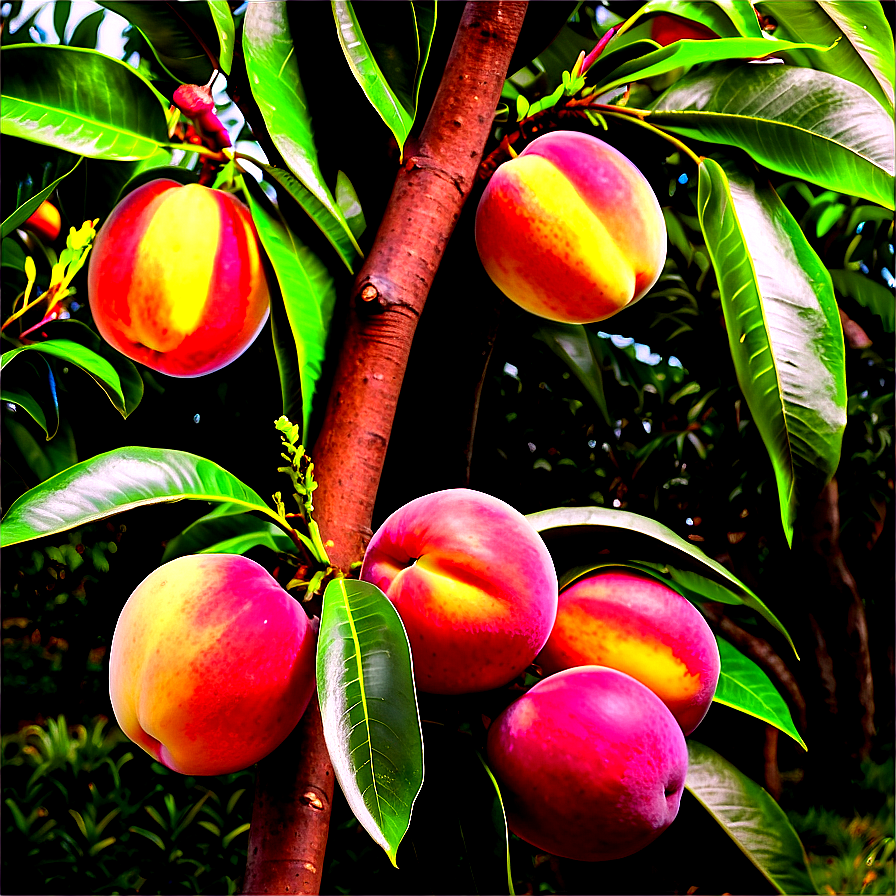 Nectarine Orchard Png Nlv PNG image