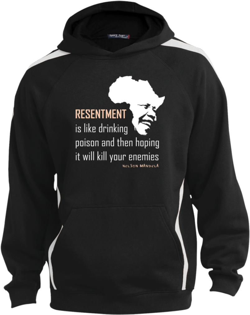 Nelson Mandela Quote Hoodie PNG image