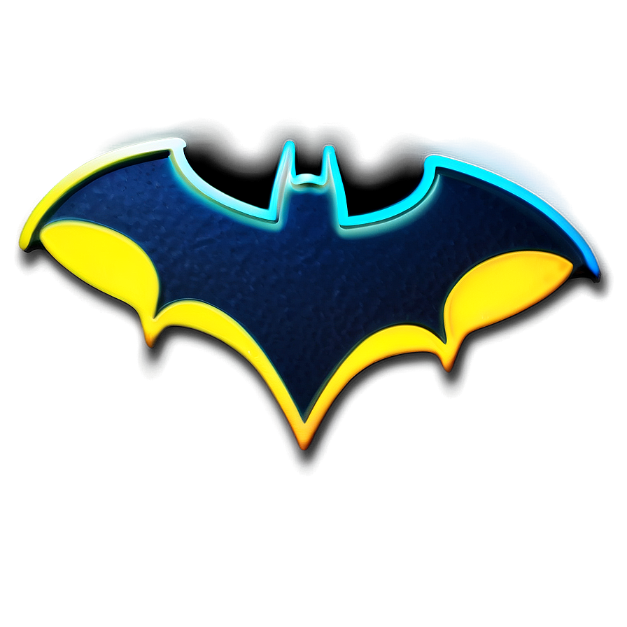 Neon Batman Logo Png 60 PNG image