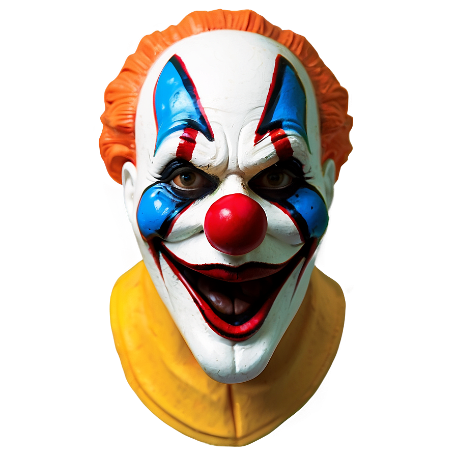 Neon Clown Mask Png 06212024 PNG image