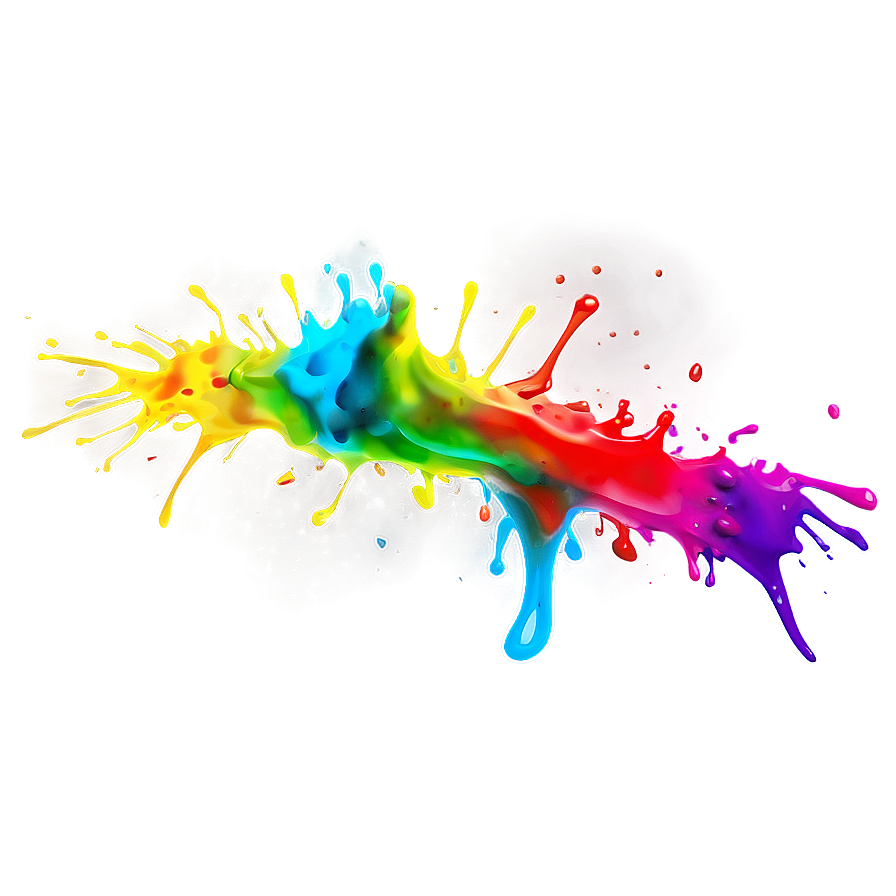 Neon Color Splash Png 87 PNG image