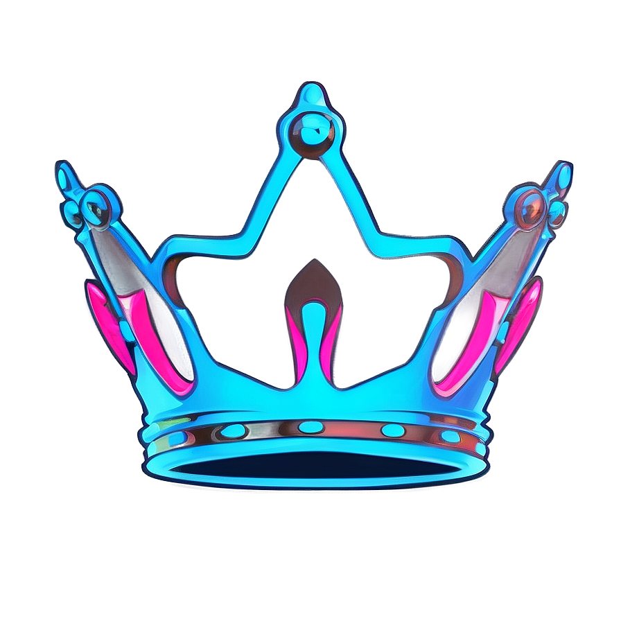 Neon Crown Drawing Png Thf13 PNG image