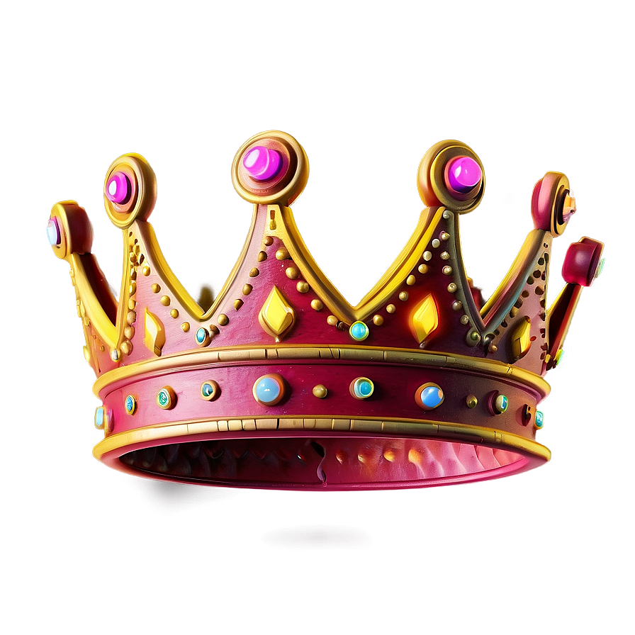 Neon Crown Sketch Png 06272024 PNG image