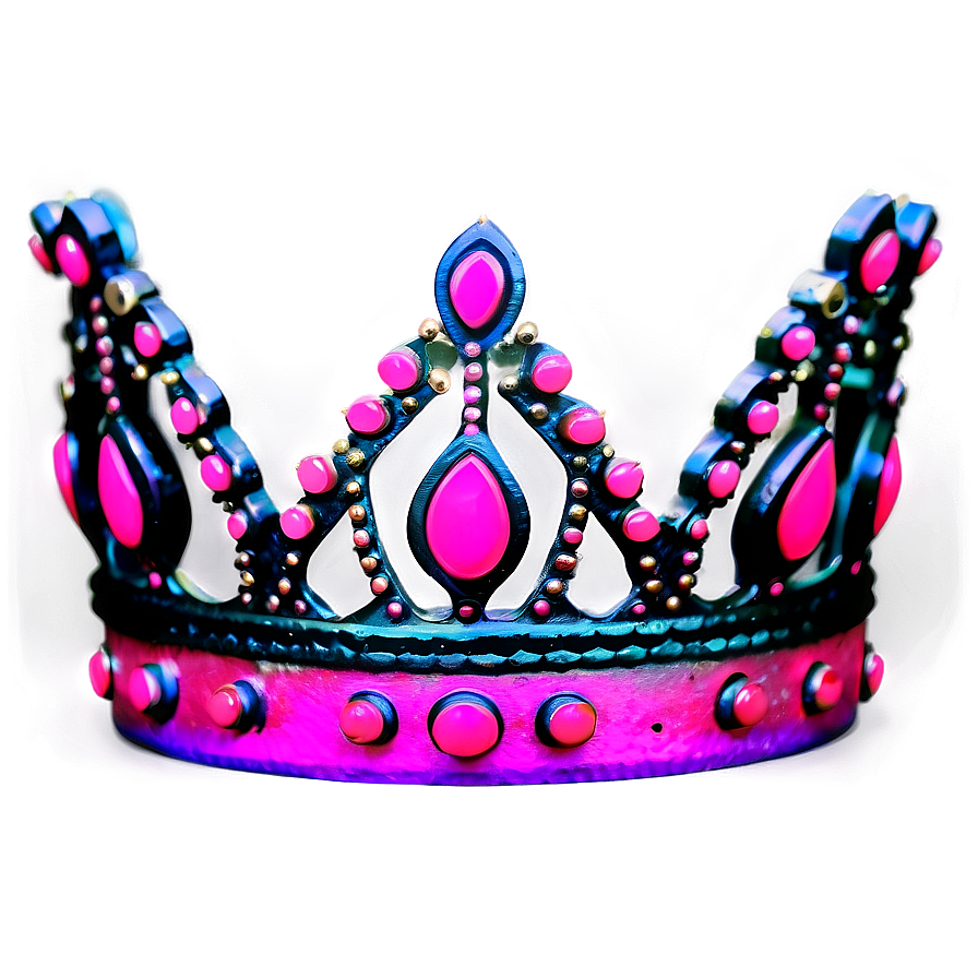 Neon Crown Template Png 58 PNG image