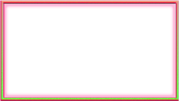 Neon Edged Webcam Overlay Frame PNG image