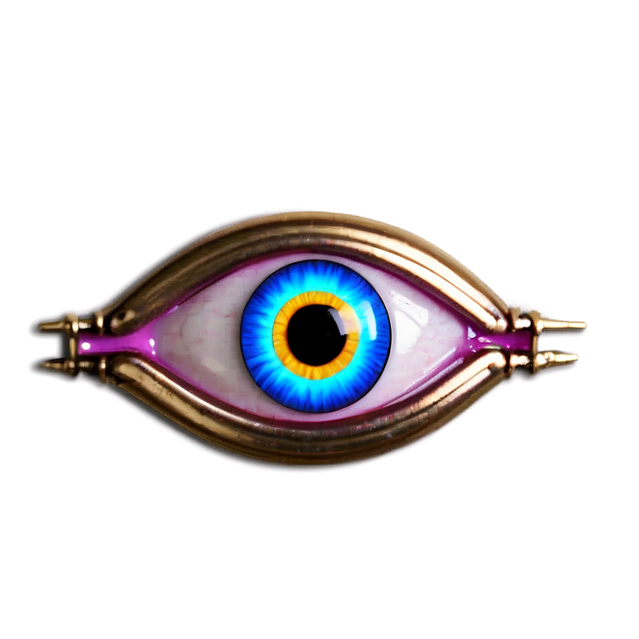 Neon Evil Eye Png Xwf96 PNG image