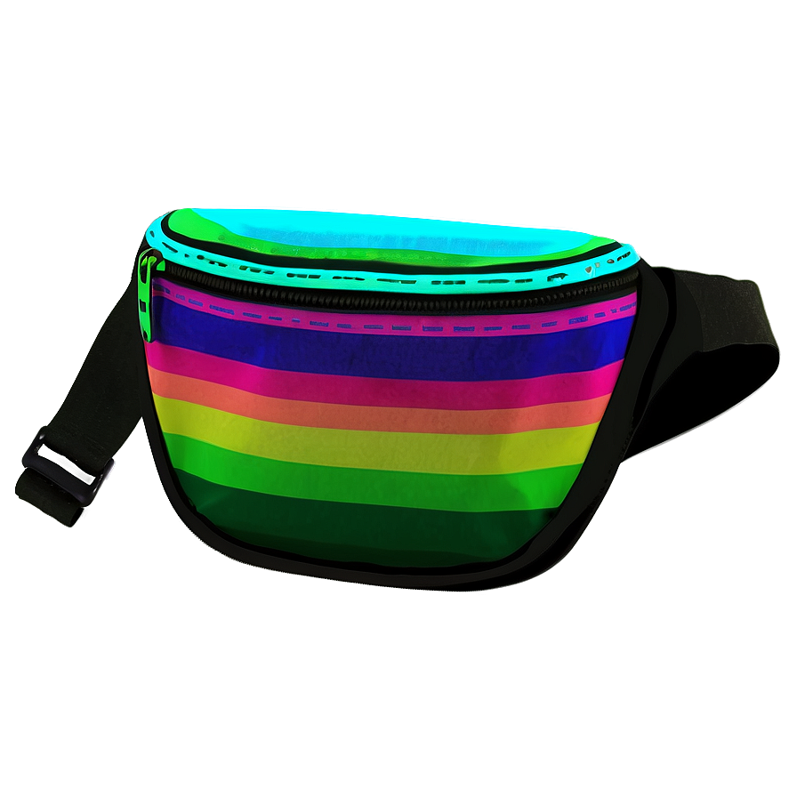 Neon Fanny Pack Png Ndt43 PNG image